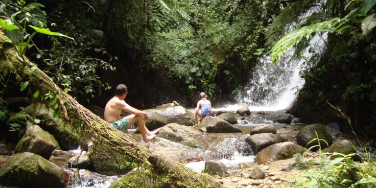Maquipucuna Waterfall Ecuador