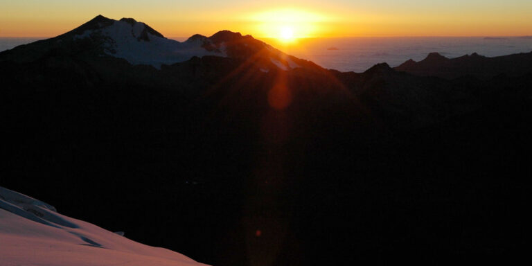 sunrise huayna potosi bolivia ascent Bolivia