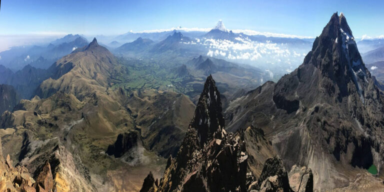 View Cayambe Summit Ecuador