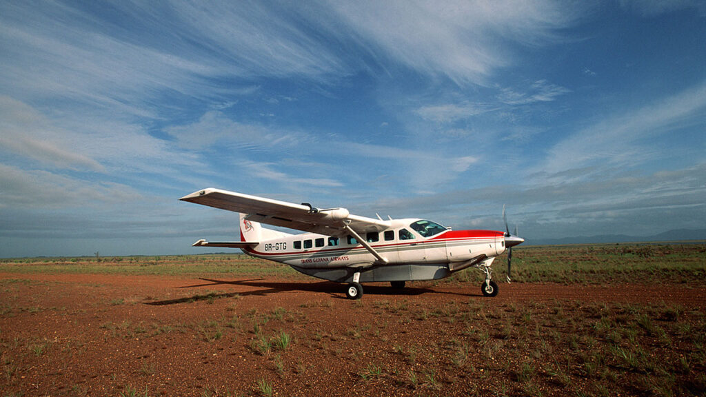 Air Travel Small Plane Guyana