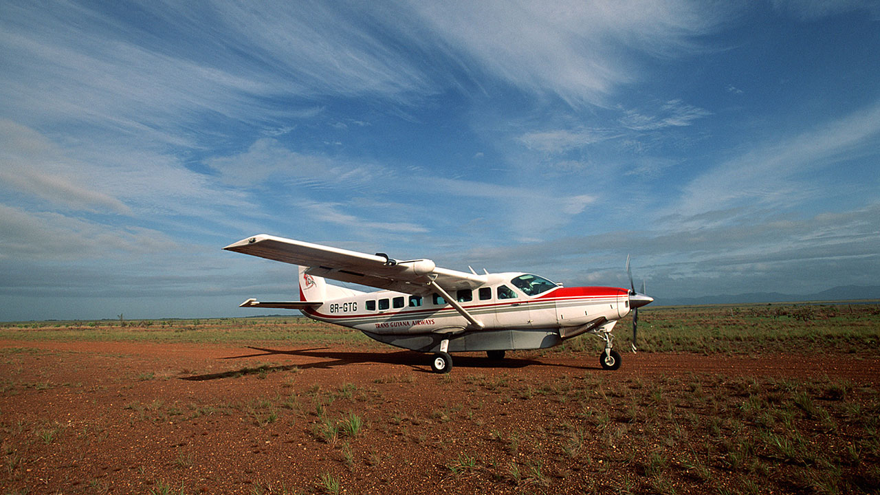 Air Travel Small Plane Guyana
