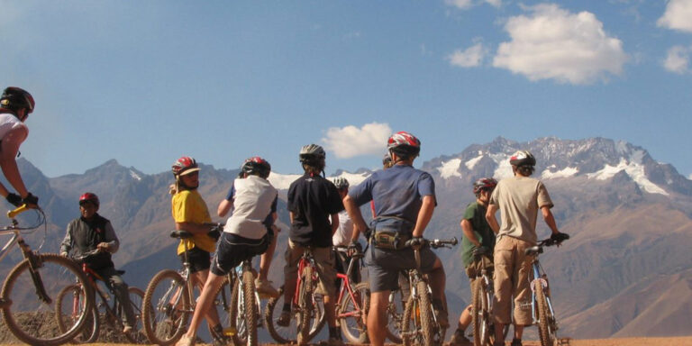 group mountain biking tour cusco peru