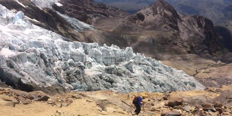 Glacier Trekking Cayambe Ecuador