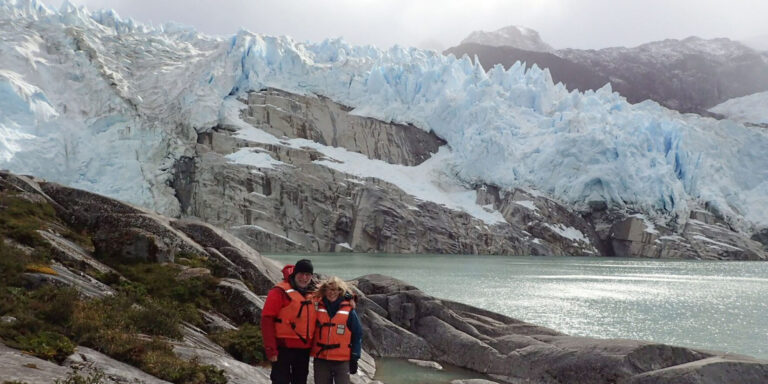 Los Leones Glacier Aysen Patagonia Chile