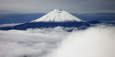 Cotopaxi Above Clouds Ecuador