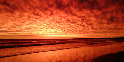 Cabo Polonio sunset Uruguay