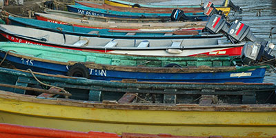 fishing boats easter island