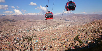 Cable Car Teleferico La Paz Bolivia