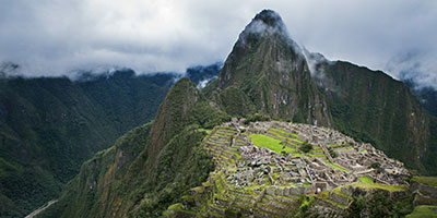 Machu Picchu Inca site Peru