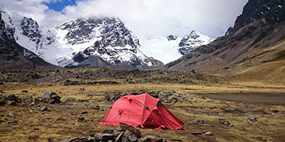 Trekking in the Condoriri Cordillera Blanca Bolivia