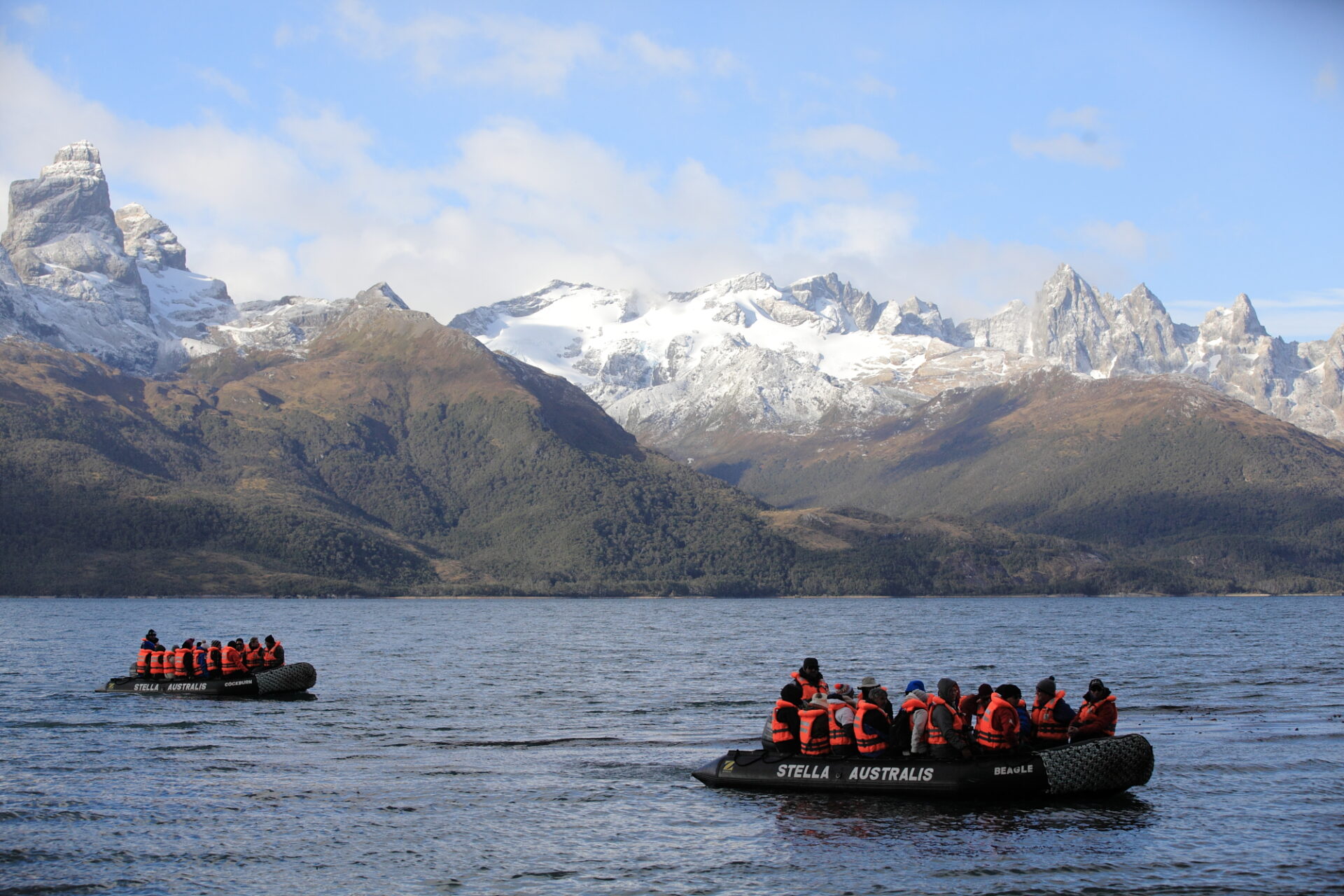 Australis Darwin Range Tierra del Fuego Patagonia Chile