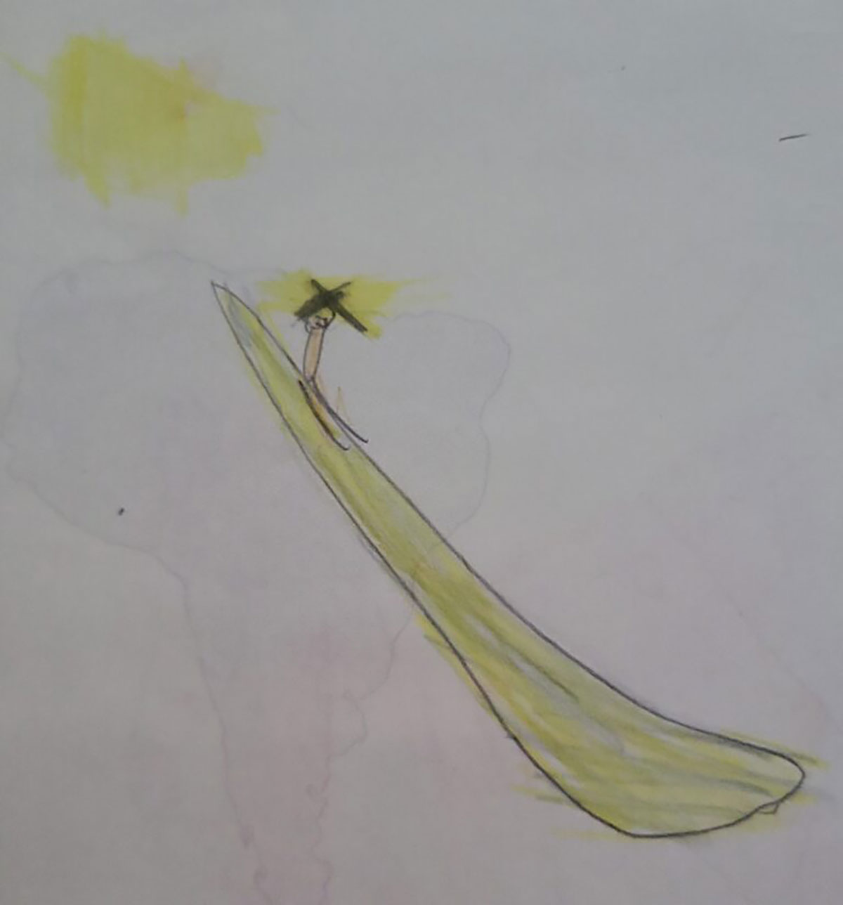 drawing of slides
